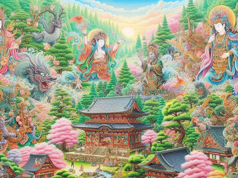 日本神話に登場する神々の住む世界2「高天原」【大金神社】