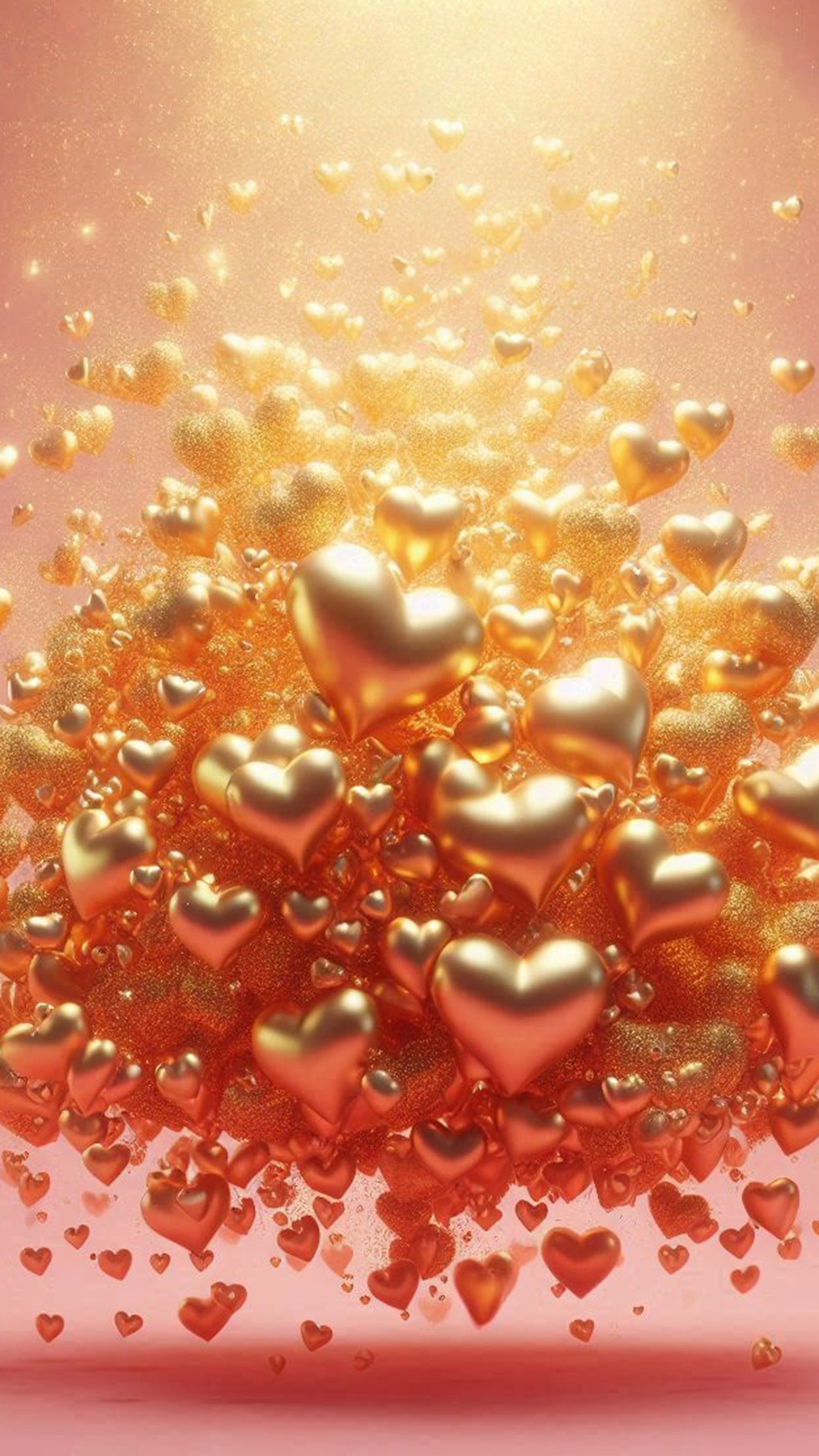 恋愛運アップ、縁結び「ハート」 最強恋愛運アップ待ち受け画像 縁結び 恋愛成就 大金神社