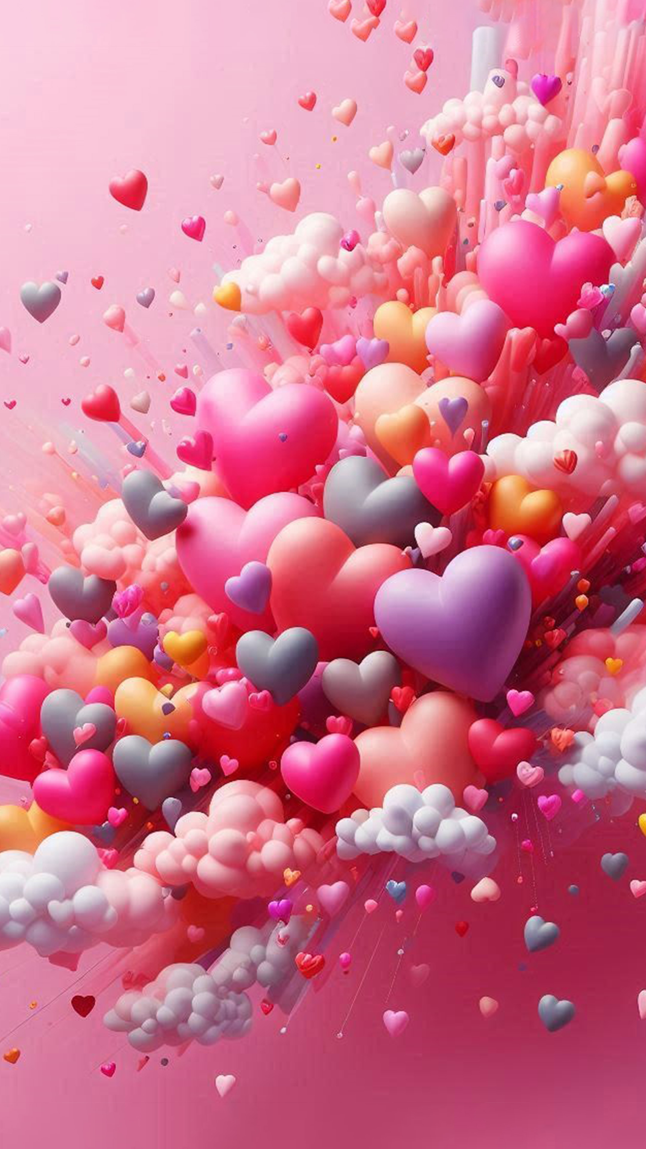 恋愛運アップ、縁結び「ハート」 最強恋愛運アップ待ち受け画像 縁結び 恋愛成就 大金神社