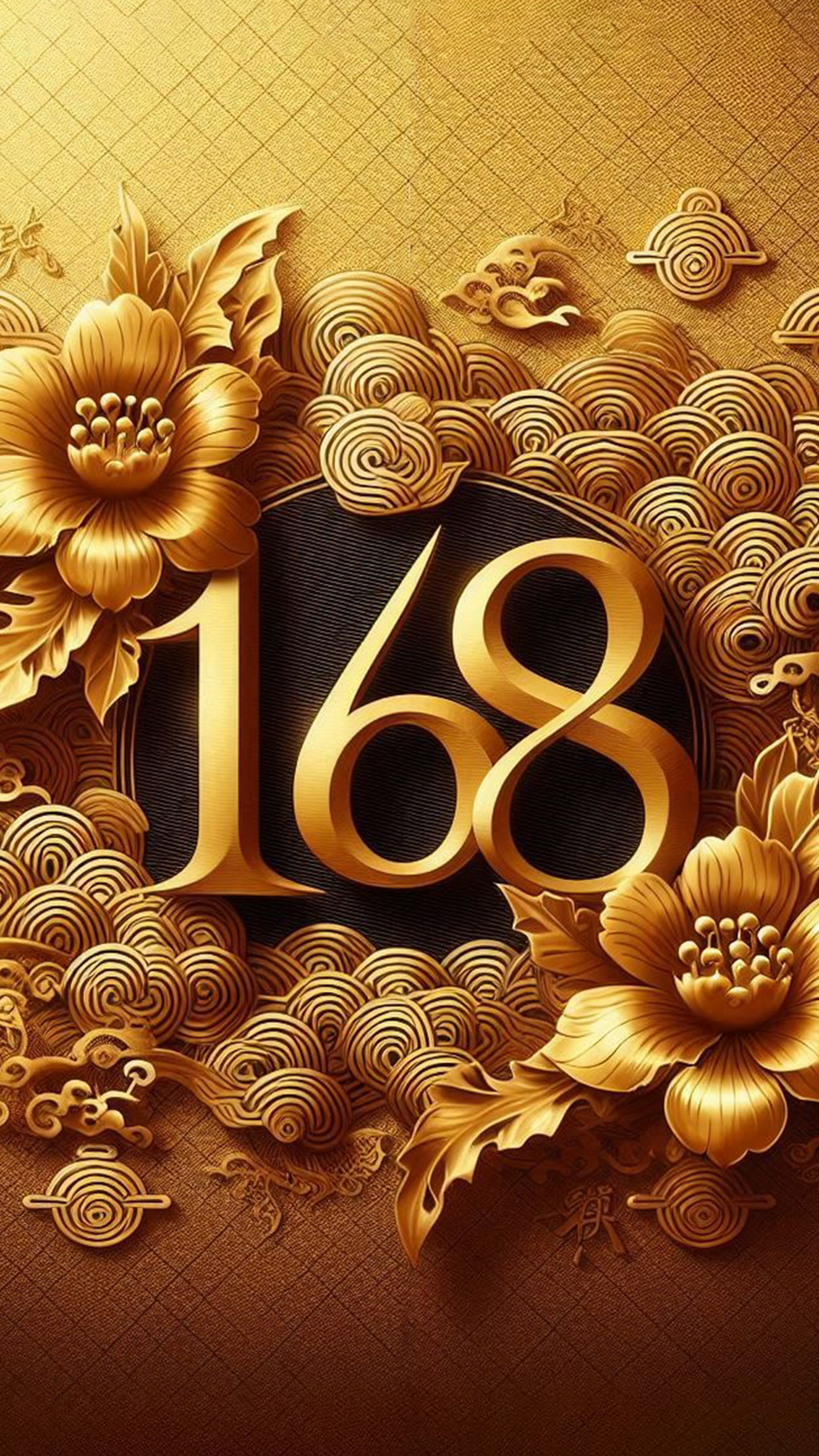 金運や成功を象徴する数字「168」 最強金運アップ待ち受け画像、宝くじ高額当選！？ 大金神社