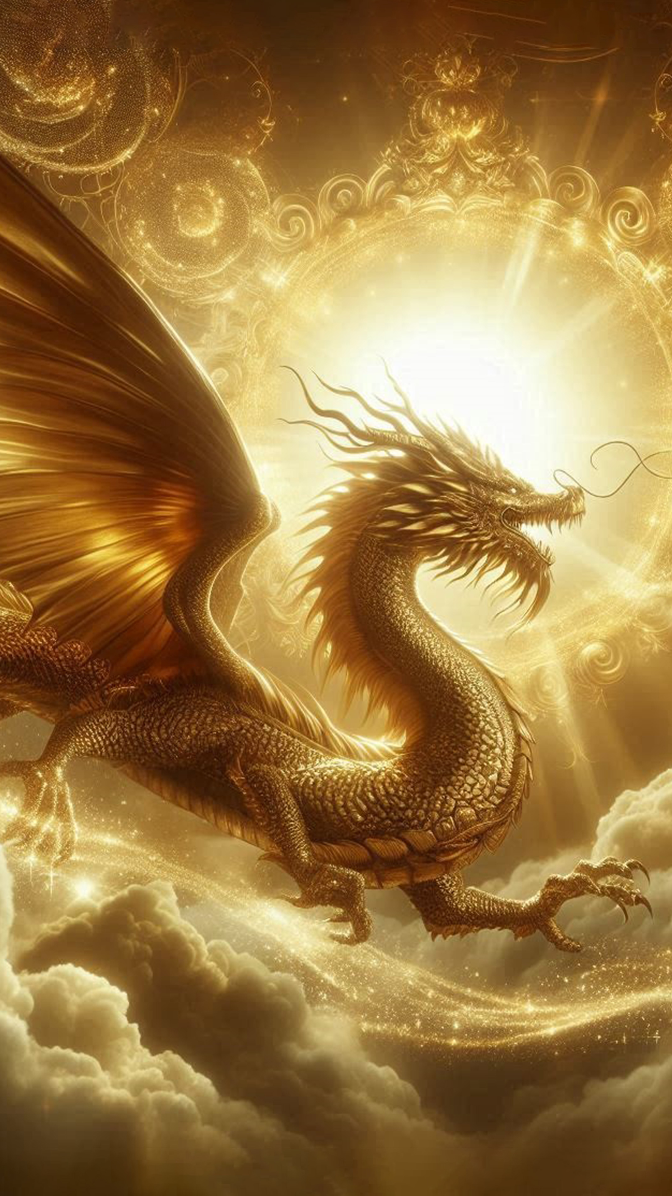 龍神 DRAGON 最強金運アップ待ち受け画像、宝くじ高額当選！？ 大金神社