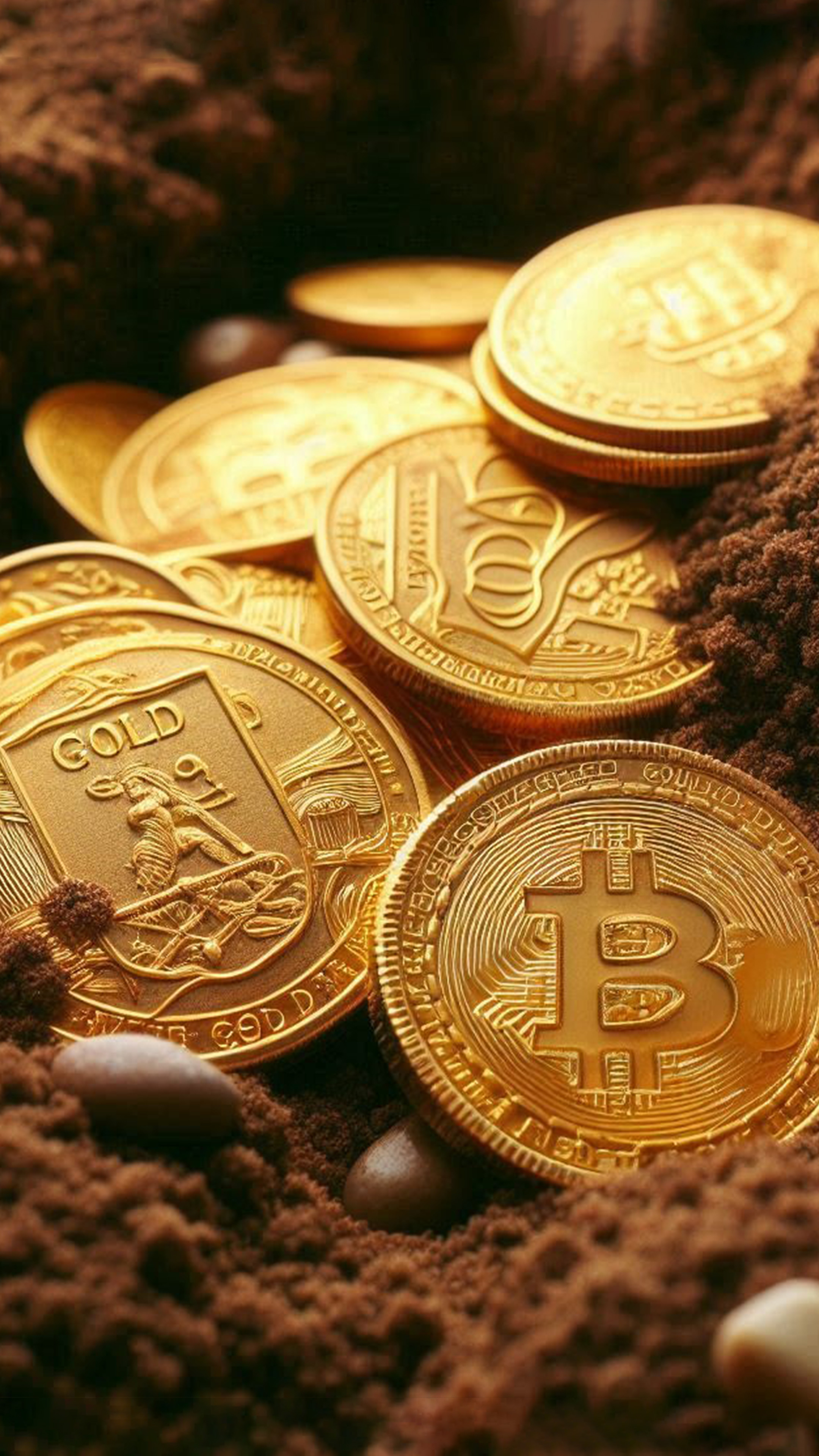 お金が舞い込む幸運の金貨 最強金運アップ待ち受け画像、宝くじ高額当選！？ 大金神社