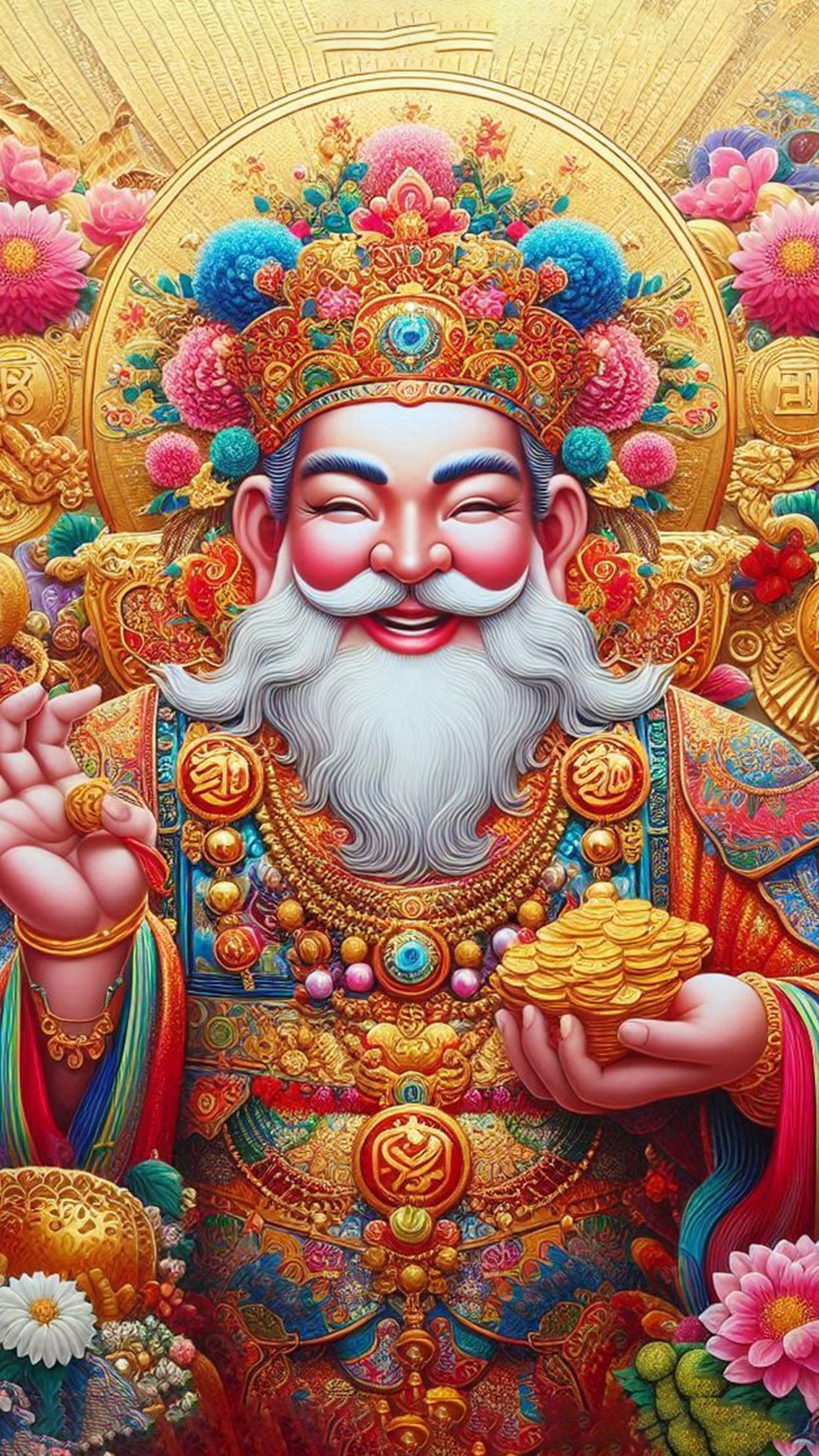 氏神さま 最強金運アップ待ち受け画像、宝くじ高額当選！？ 大金神社