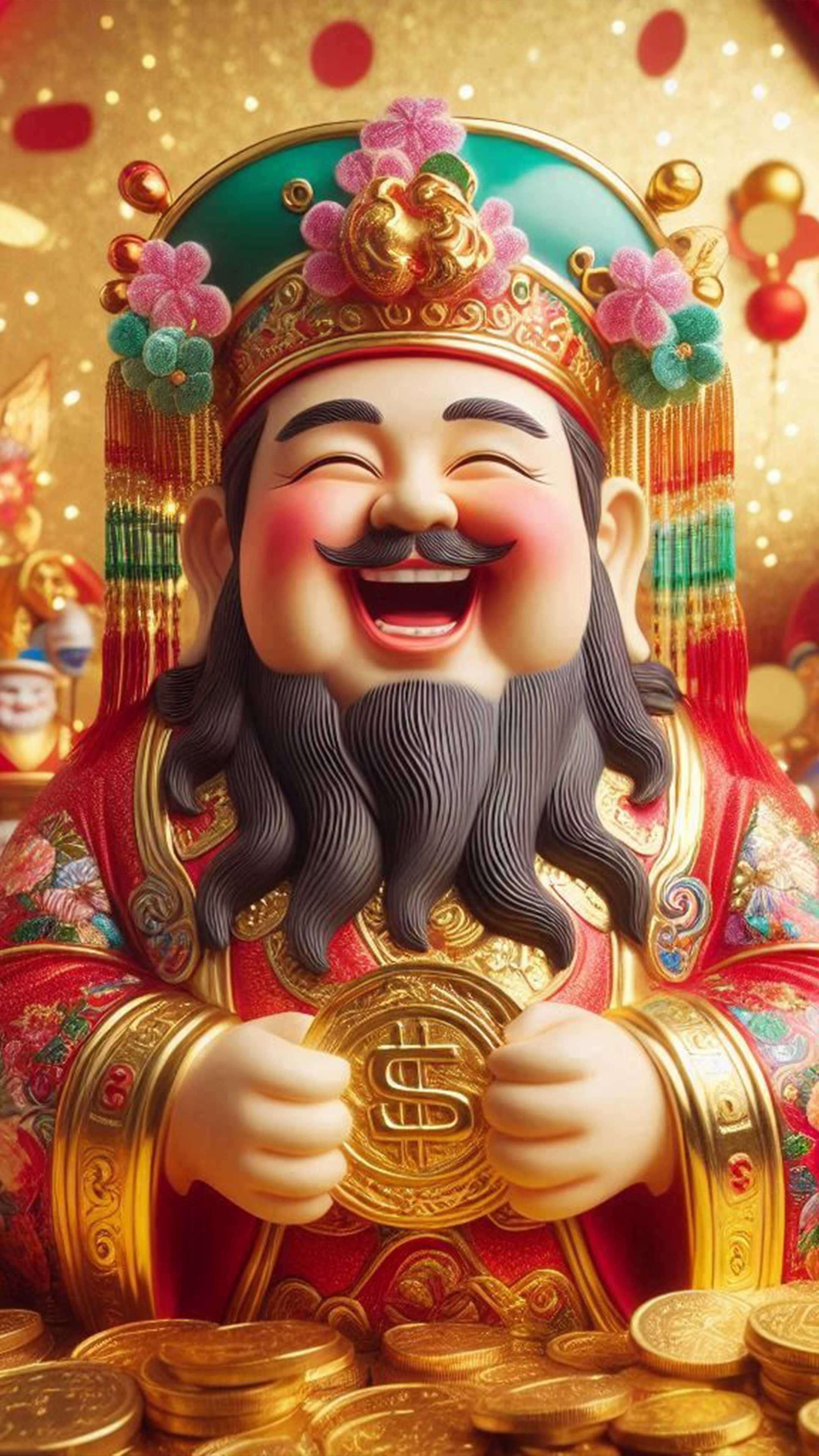 氏神さま 最強金運アップ待ち受け画像、宝くじ高額当選！？ 大金神社