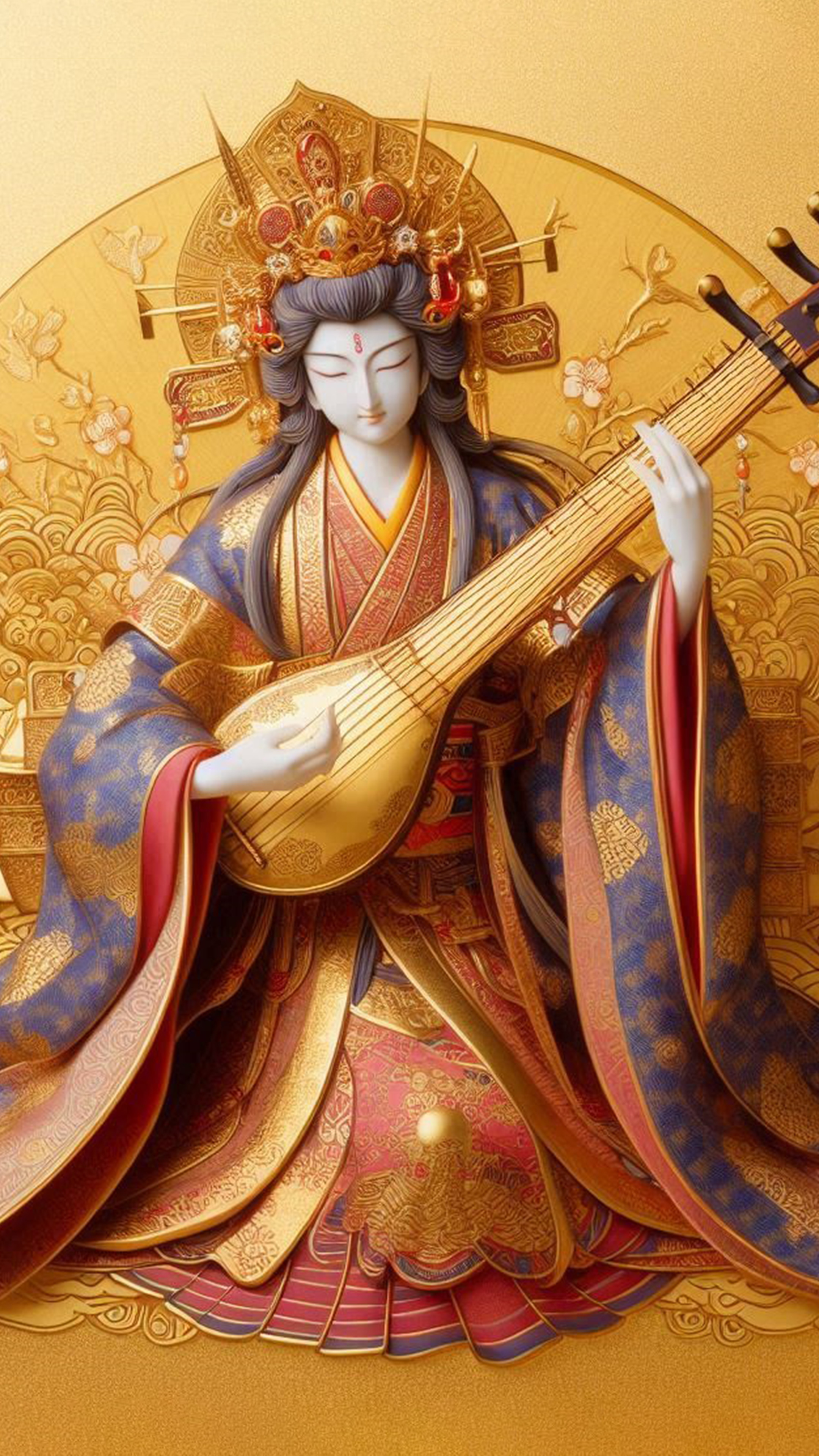 弁財天 最強金運アップ待ち受け画像、宝くじ高額当選！？ 大金神社