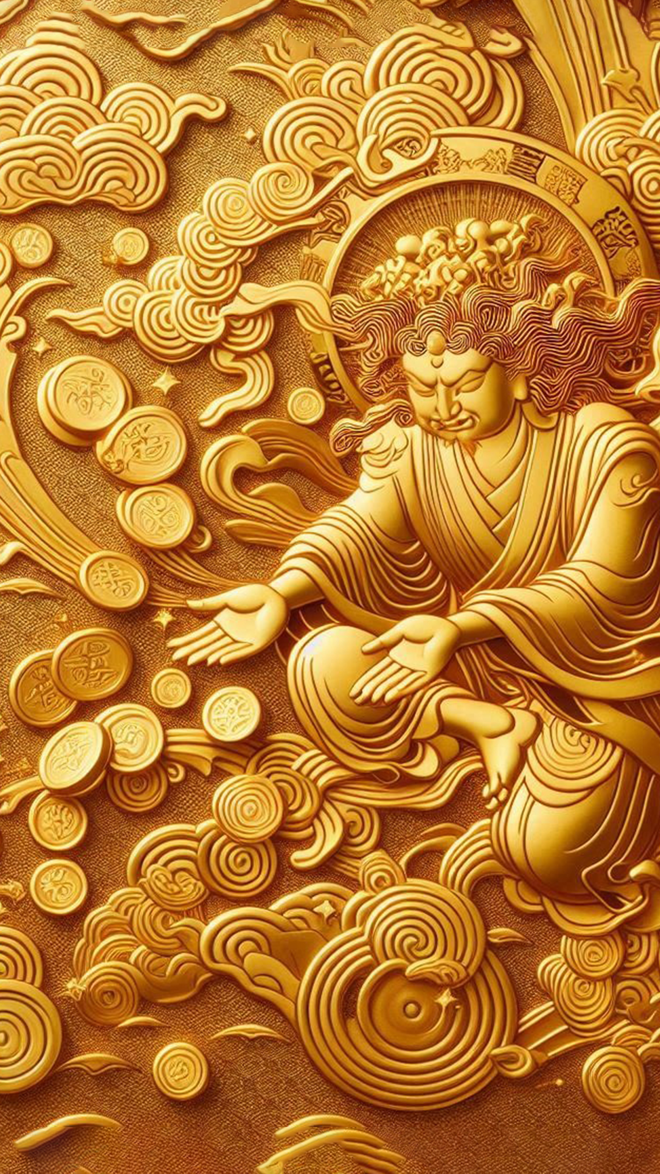 氏神さま 最強金運アップ待ち受け画像、宝くじ高額当選！？ 大金神社