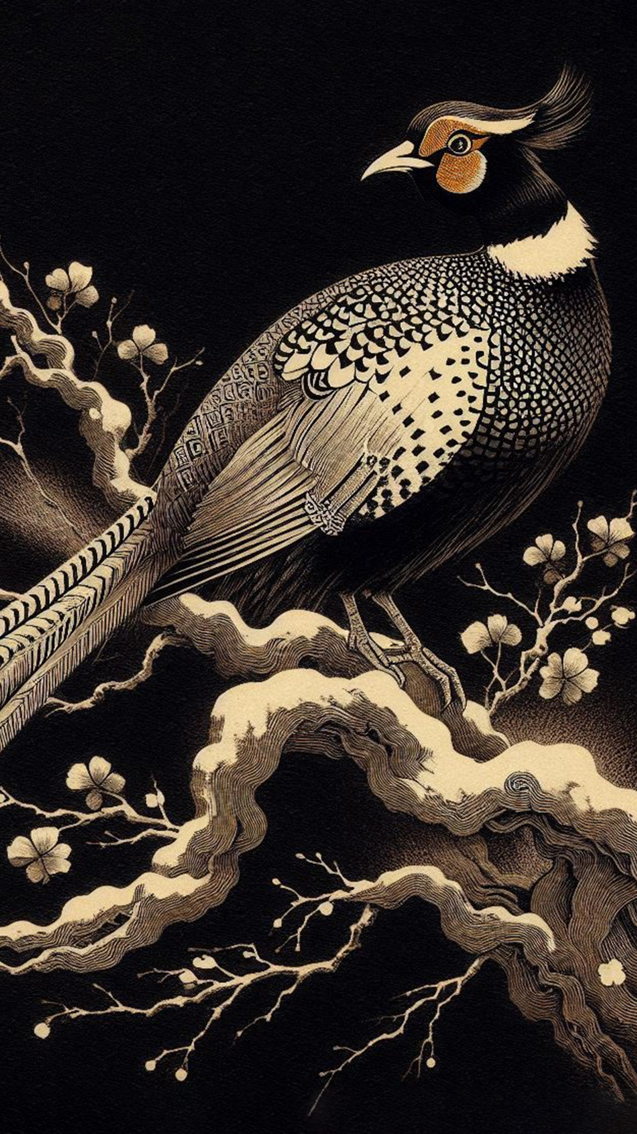 金運の象徴、日本の国鳥キジ 最強金運アップ待ち受け画像、宝くじ高額当選！？ 大金神社