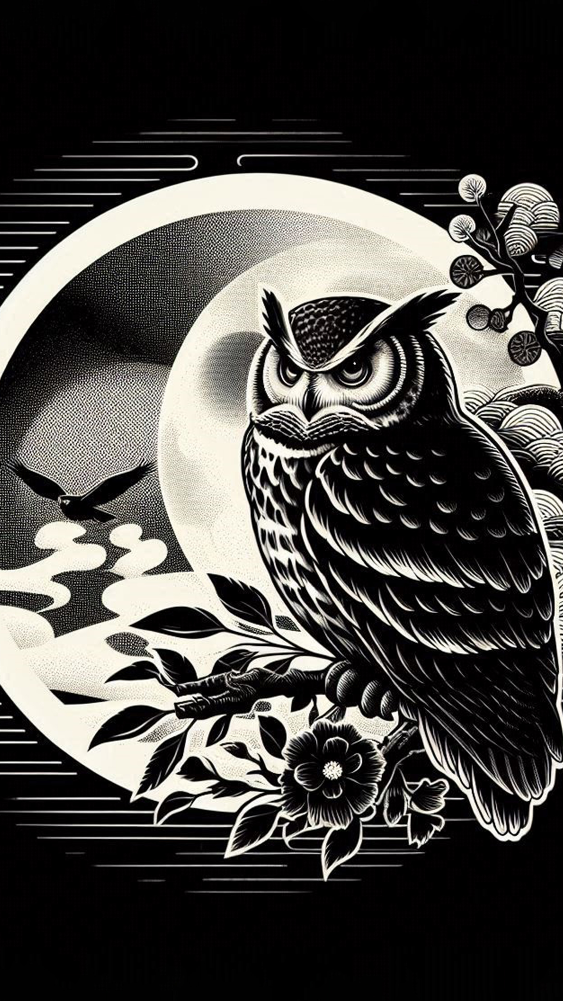 福を呼ぶフクロウ 最強金運アップ待ち受け画像、宝くじ高額当選！？ 大金神社