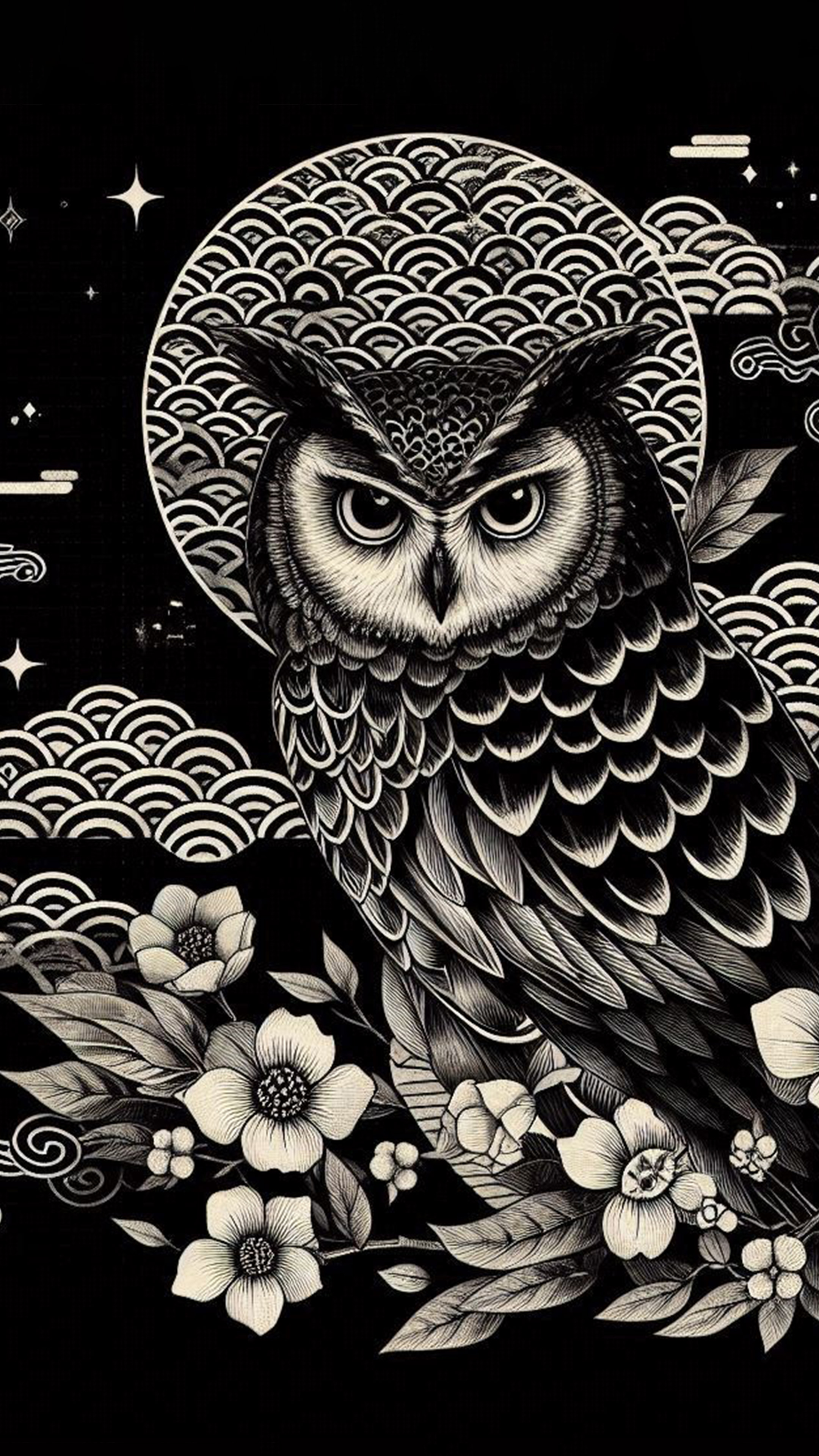 福を呼ぶフクロウ 最強金運アップ待ち受け画像、宝くじ高額当選！？ 大金神社