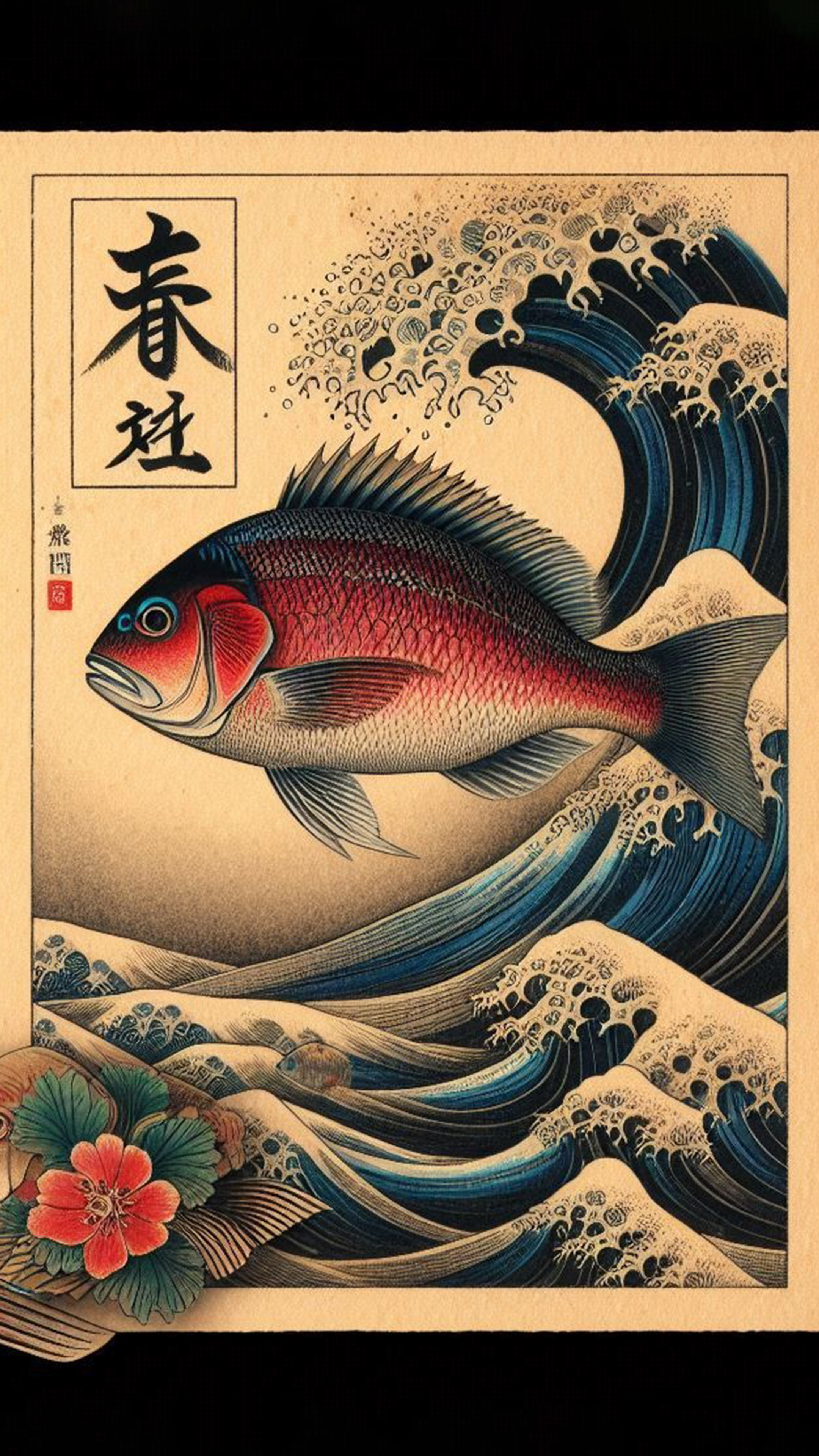 金運が上がる縁起の良い魚「鯛」 最強金運アップ待ち受け画像、宝くじ高額当選！？ 大金神社