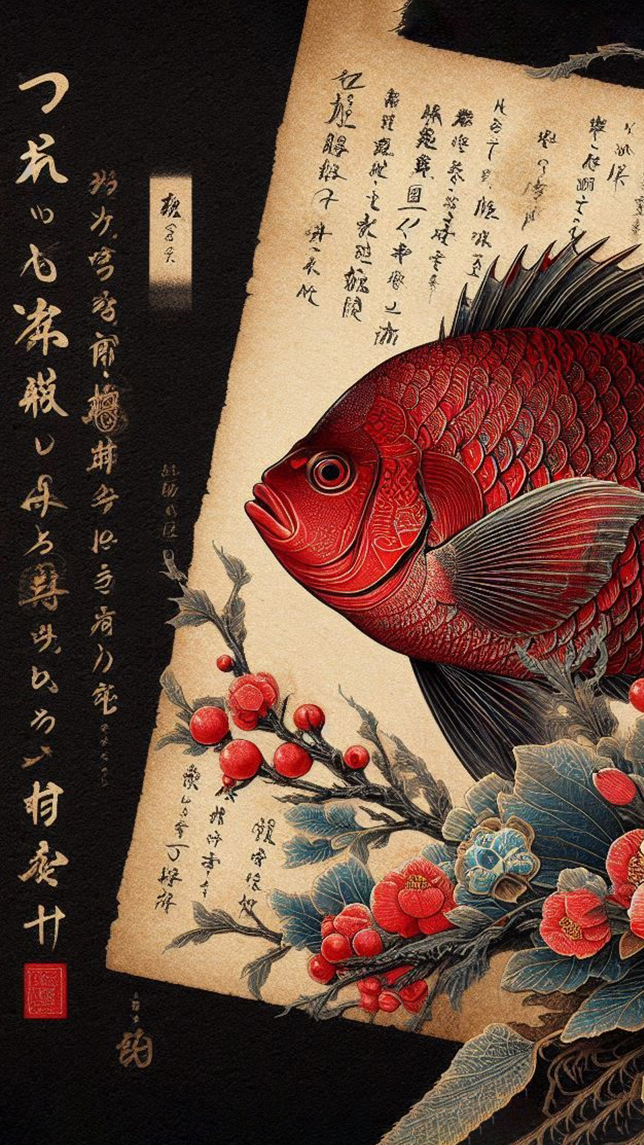 金運が上がる縁起の良い魚「鯛」 最強金運アップ待ち受け画像、宝くじ高額当選！？ 大金神社