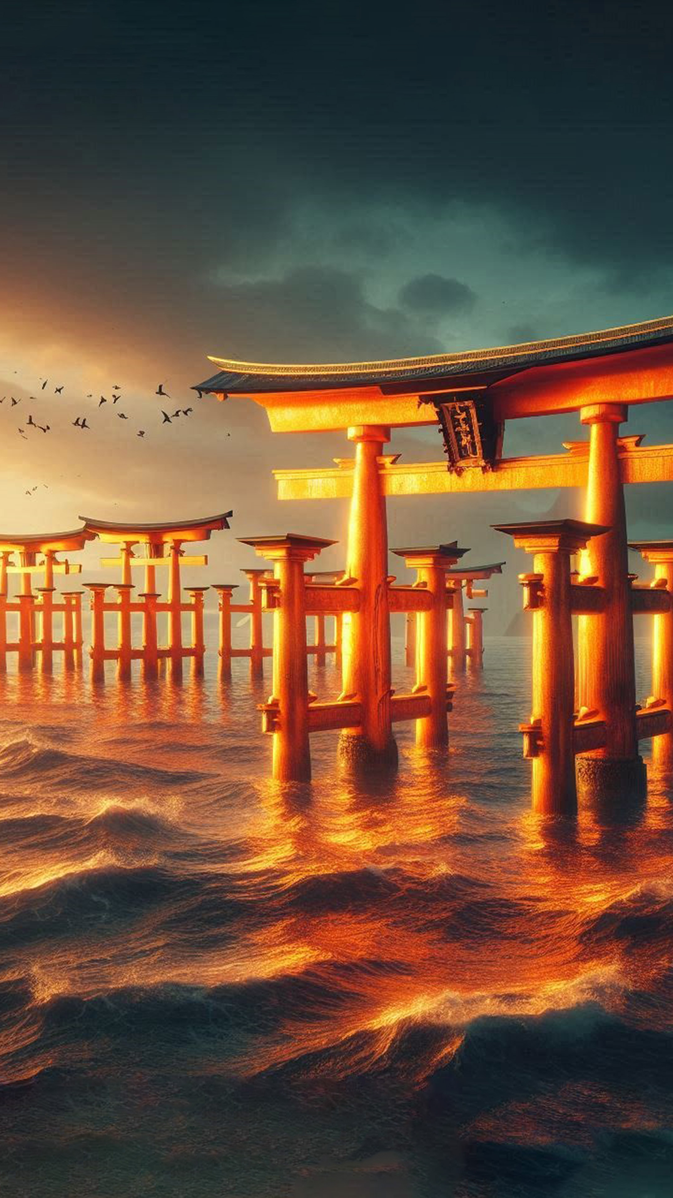 鳥居が連なる神社 最強金運アップ待ち受け画像、宝くじ高額当選！？ 大金神社